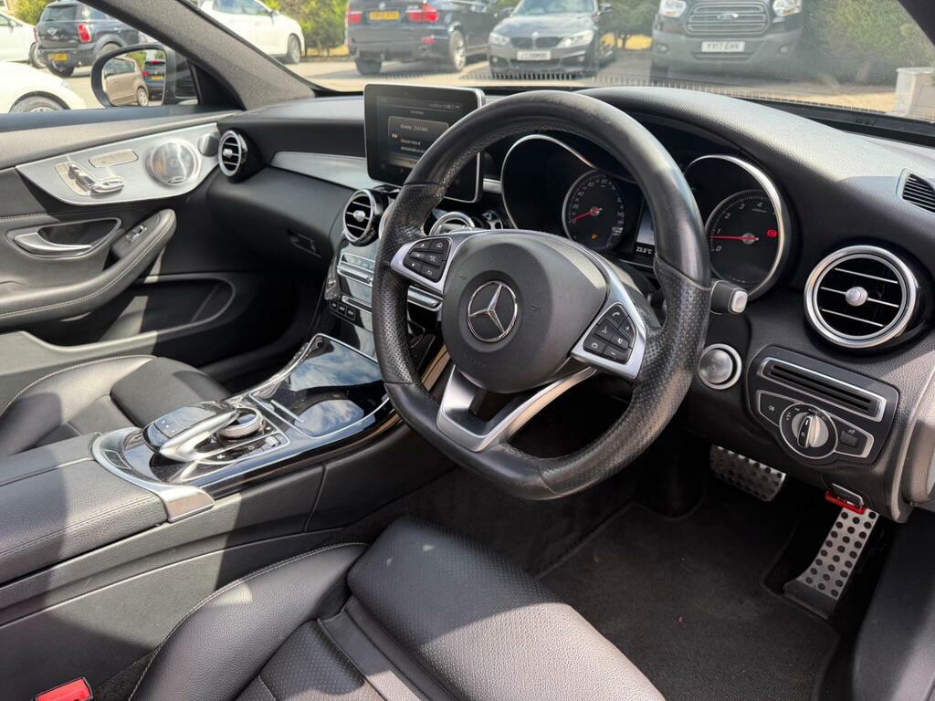 Mercedes-Benz C Class 2.0 C300 Amg Line Premium Plus Cabriolet Pet Red #12