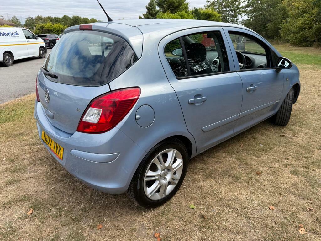 Vauxhall Corsa 2007 Vauxhall Corsanbsp1.2i 16V Club Blue #10
