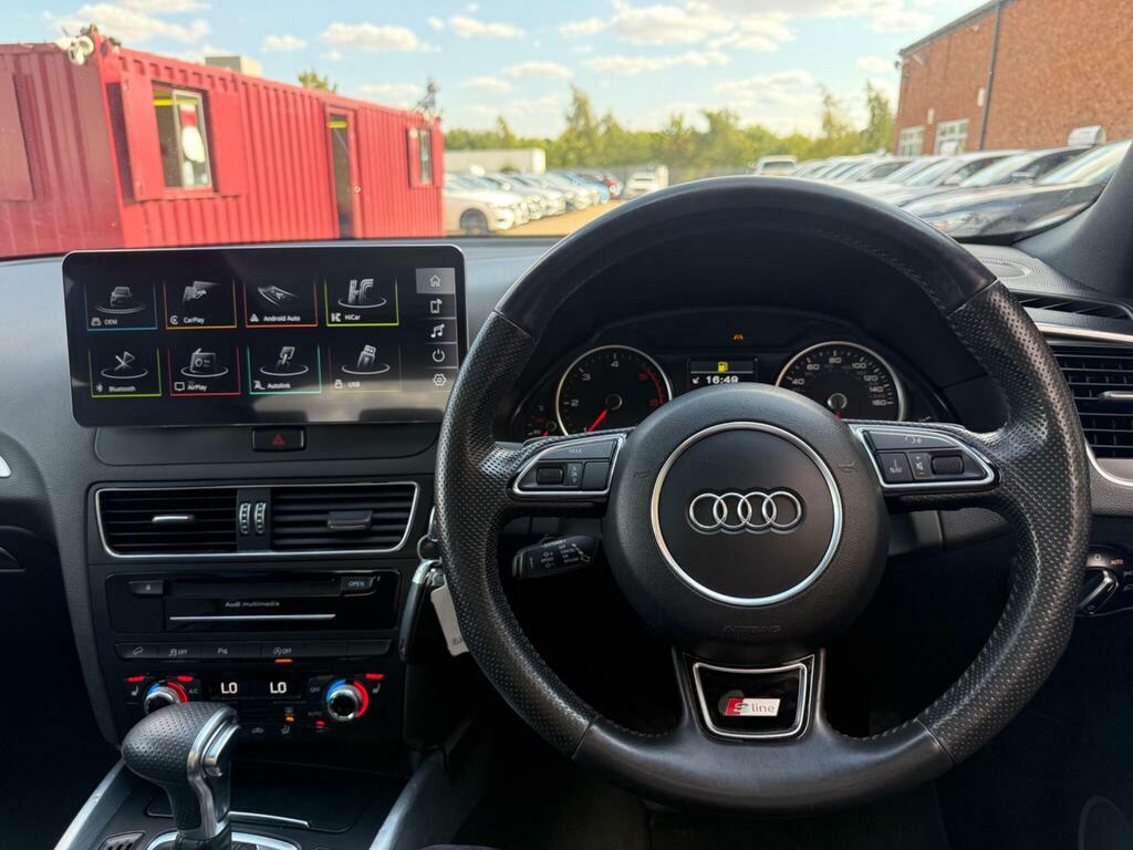 Audi Q5 2.0 Tdi S Line Plus Suv Quattro Black #21