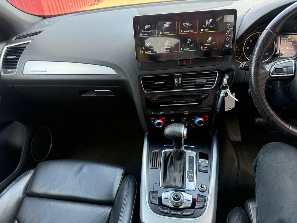 Audi Q5 2.0 Tdi S Line Plus Suv Quattro Black #22
