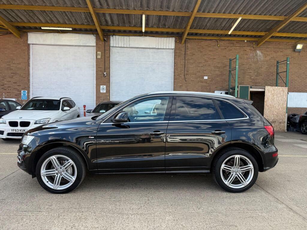 Audi Q5 2.0 Tdi S Line Plus Suv Quattro Black #7