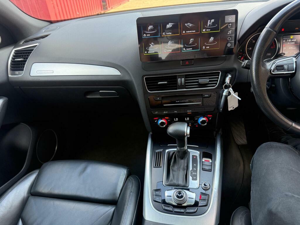 Audi Q5 2.0 Tdi S Line Plus Suv Quattro Black #23