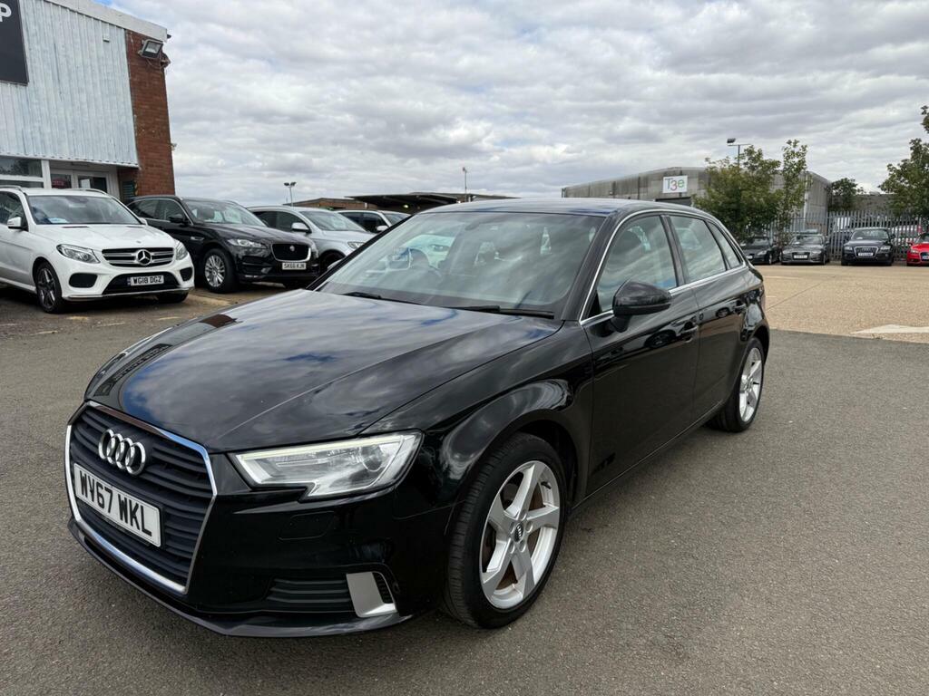 Audi A3 1.5 Tfsi Cod Sport Sportback Euro 6 S S WV67WKL Black #2