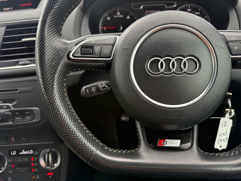 Audi Q3 2.0 Tdi S Line S Tronic Quattro Euro 5 Ss Black #30
