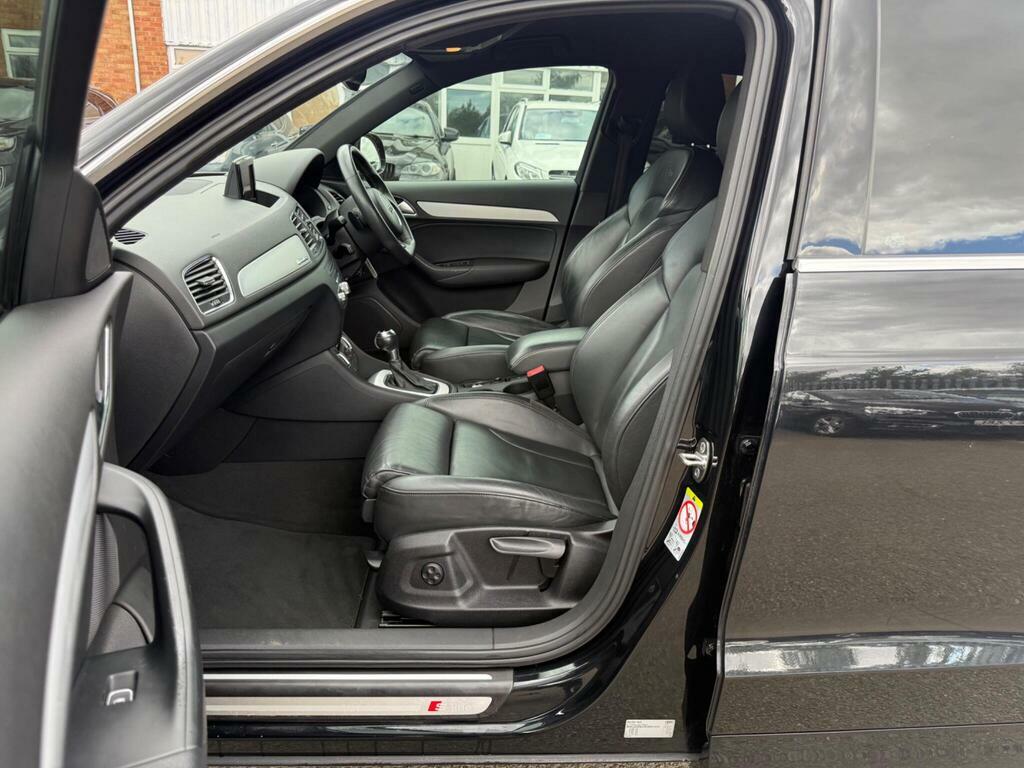 Audi Q3 2.0 Tdi S Line S Tronic Quattro Euro 5 Ss Black #12