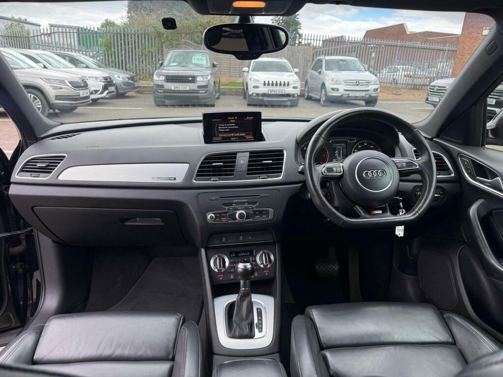 Audi Q3 2.0 Tdi S Line S Tronic Quattro Euro 5 Ss Black #16