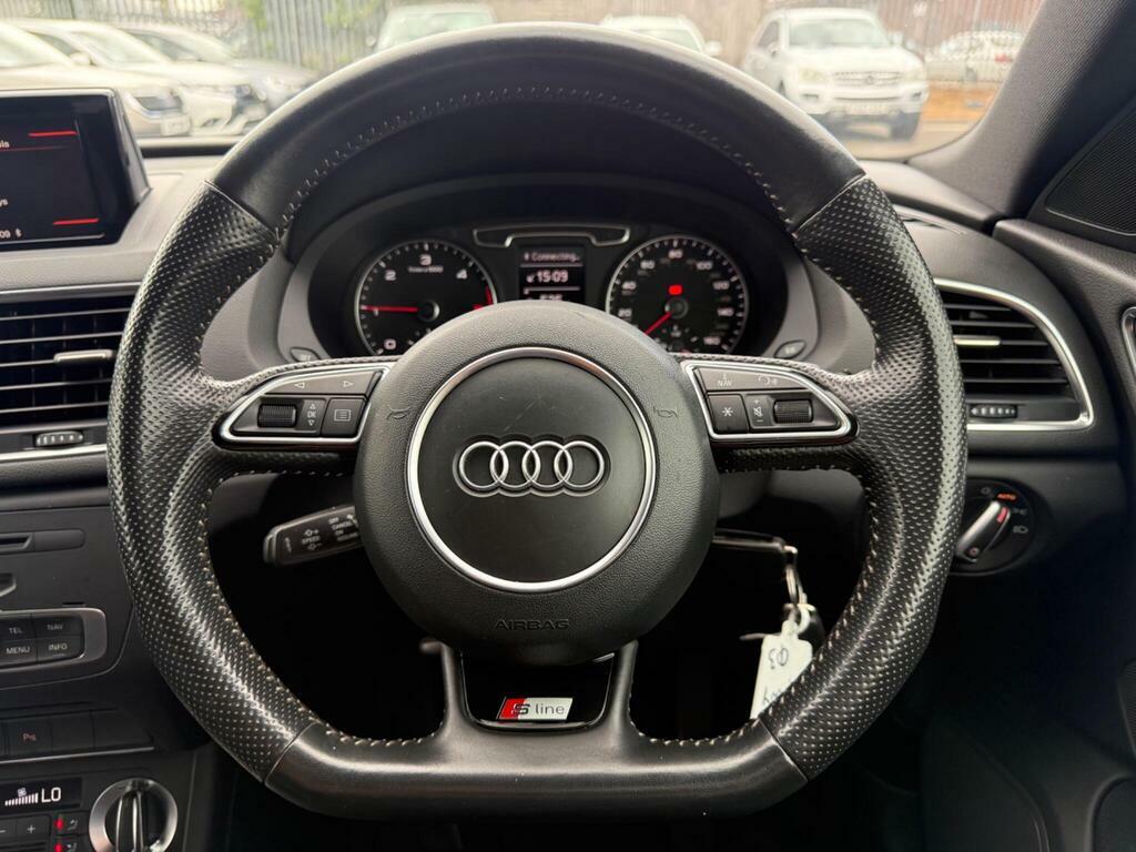 Audi Q3 2.0 Tdi S Line S Tronic Quattro Euro 5 Ss Black #29
