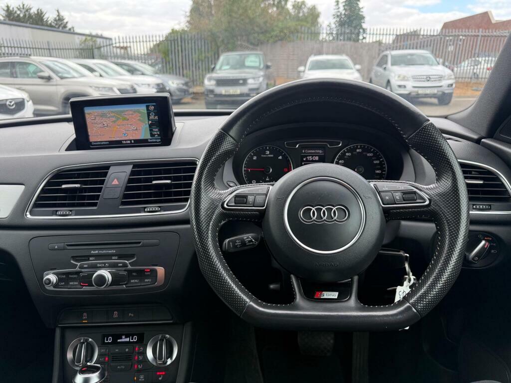 Audi Q3 2.0 Tdi S Line S Tronic Quattro Euro 5 Ss Black #17