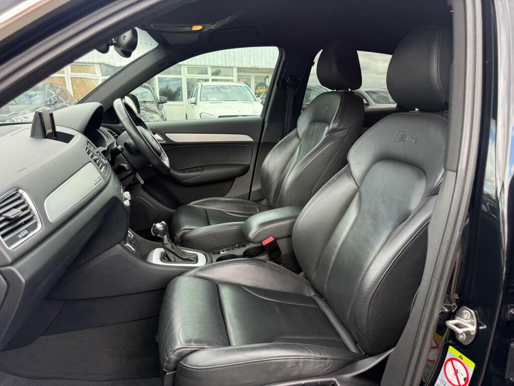 Audi Q3 2.0 Tdi S Line S Tronic Quattro Euro 5 Ss Black #11