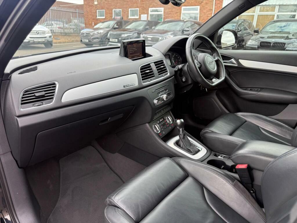 Audi Q3 2.0 Tdi S Line S Tronic Quattro Euro 5 Ss Black #15