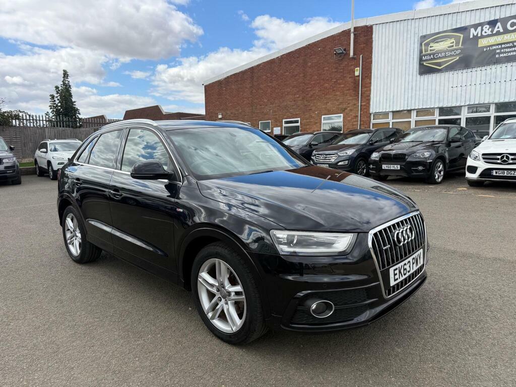 Audi Q3 2.0 Tdi S Line S Tronic Quattro Euro 5 Ss Black #1