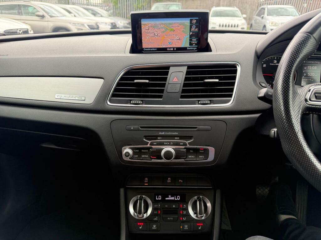 Audi Q3 2.0 Tdi S Line S Tronic Quattro Euro 5 Ss Black #19