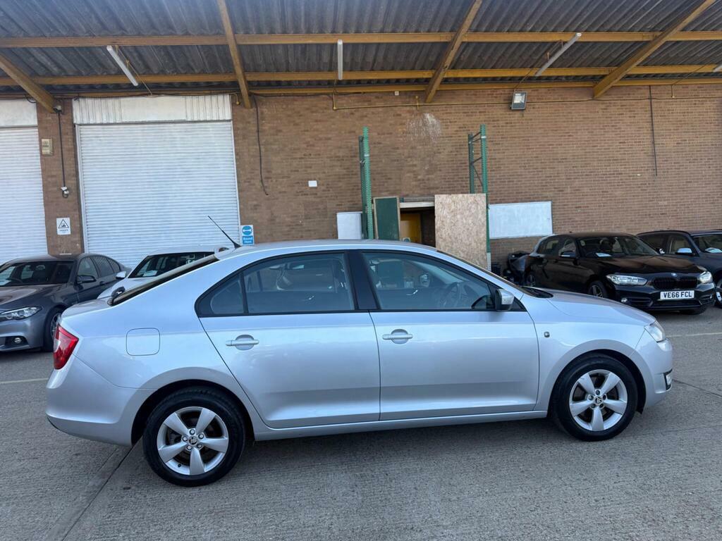 Skoda Rapid 1.2 Tsi Se Euro 5 Silver #6