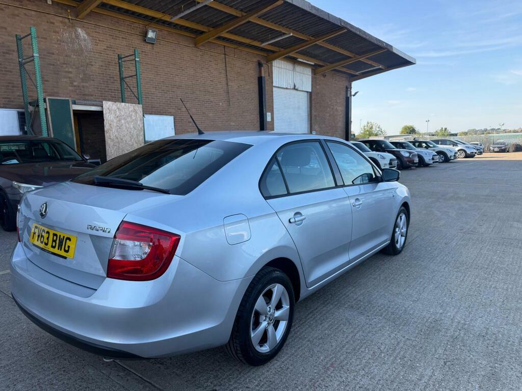 Skoda Rapid 1.2 Tsi Se Euro 5 Silver #4