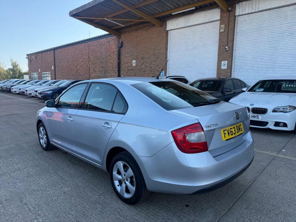 Skoda Rapid 1.2 Tsi Se Euro 5 Silver #5