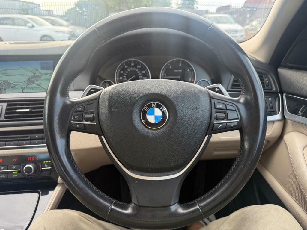 BMW 5 Series Estate 2.0 520D M Sport Touring Steptronic Euro 5 Blue #35