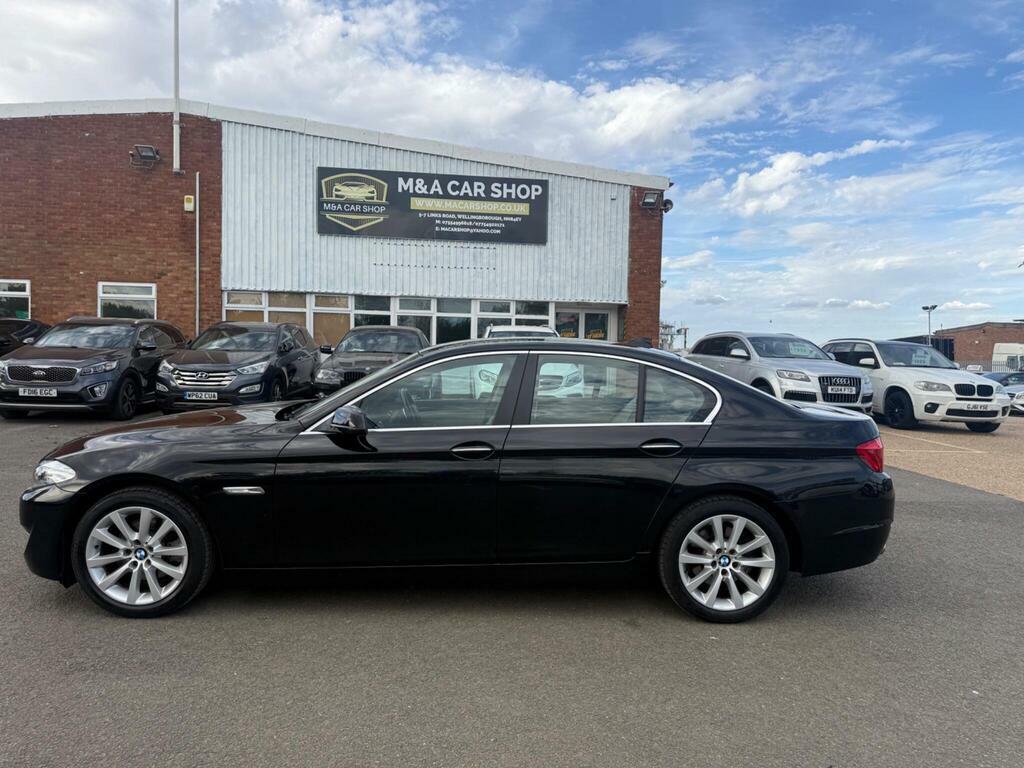 BMW 5 Series Estate 2.0 520D M Sport Touring Steptronic Euro 5 Blue #7