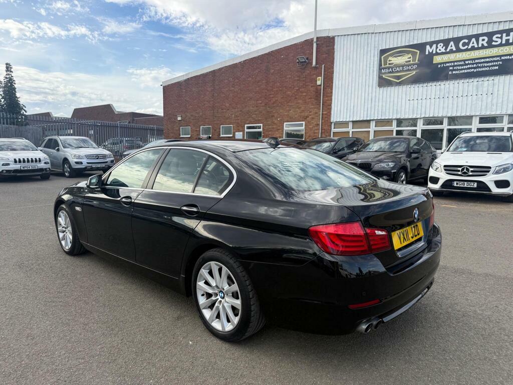 BMW 5 Series 2.0 520D Se Steptronic Euro 5 Black #5