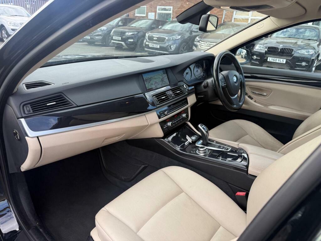 BMW 5 Series Estate 2.0 520D M Sport Touring Steptronic Euro 5 Blue #14