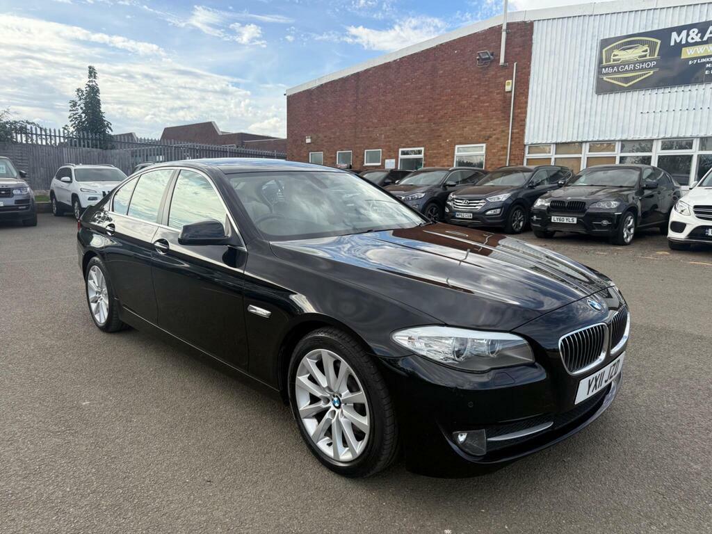 BMW 5 Series 2.0 520D Se Steptronic Euro 5 Black