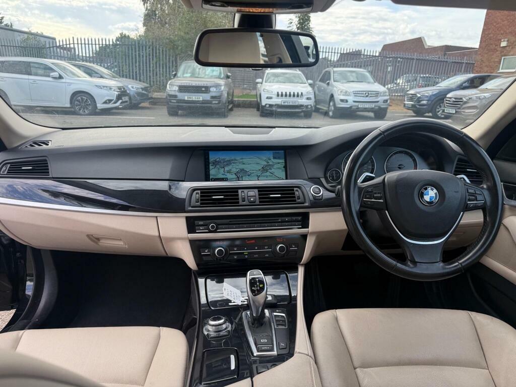 BMW 5 Series Estate 2.0 520D M Sport Touring Steptronic Euro 5 Blue #16