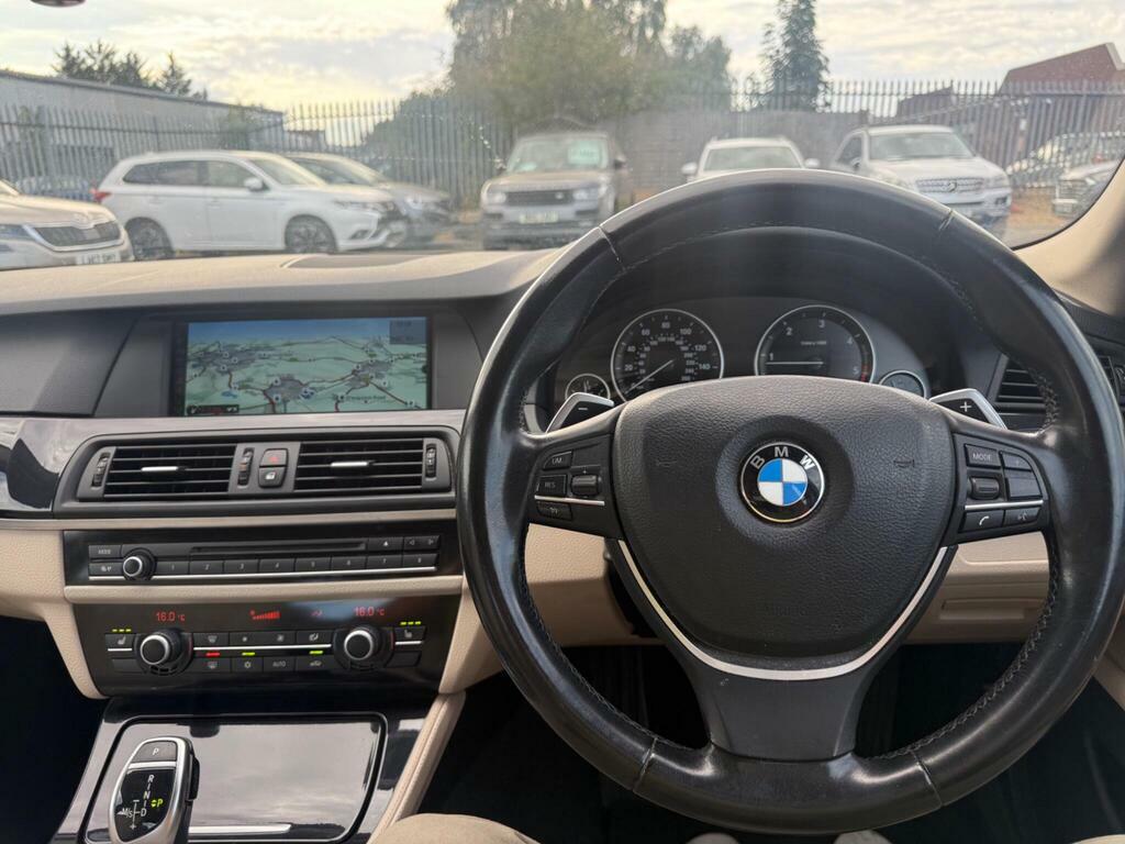 BMW 5 Series Estate 2.0 520D M Sport Touring Steptronic Euro 5 Blue #17