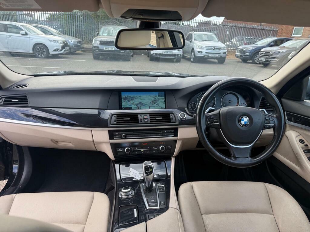 BMW 5 Series Estate 2.0 520D M Sport Touring Steptronic Euro 5 Blue #15