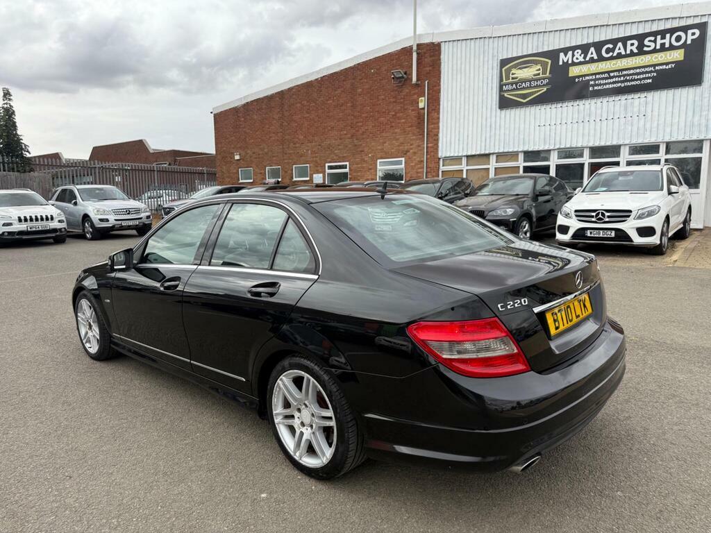 Mercedes-Benz C Class 2.1 C220 Cdi Blueefficiency Sport Euro 5 Black #5