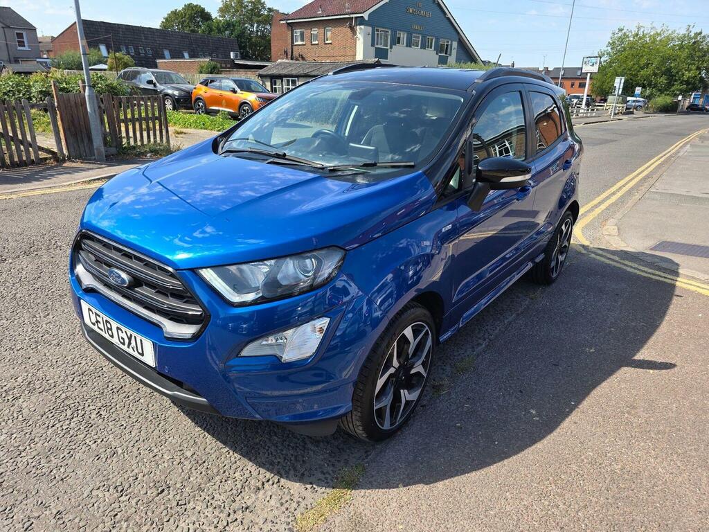 Ford Ecosport 1.0T Ecoboost St-line Euro 6 Ss Blue #3