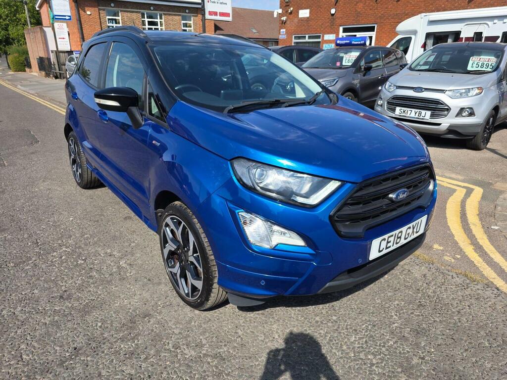 Ford Ecosport 1.0T Ecoboost St-line Euro 6 Ss Blue