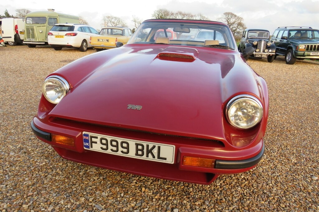 TVR Tasmin 2 Seat Convertible Project Vehicle Blue #33