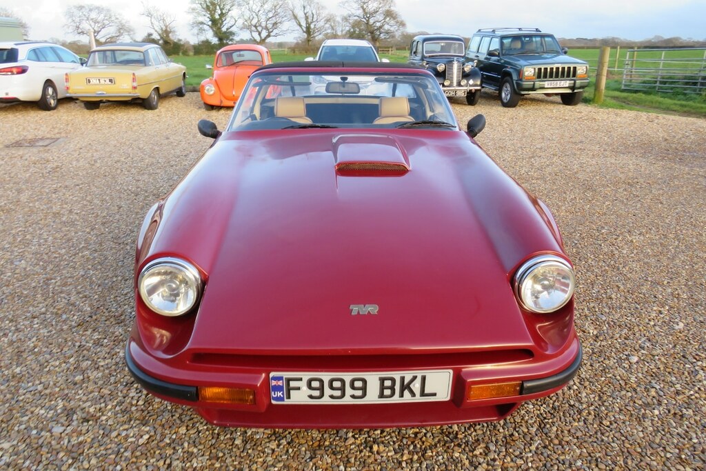 TVR Tasmin 2 Seat Convertible Project Vehicle Blue #34
