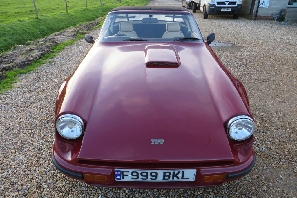 TVR Tasmin 2 Seat Convertible Project Vehicle Blue #22
