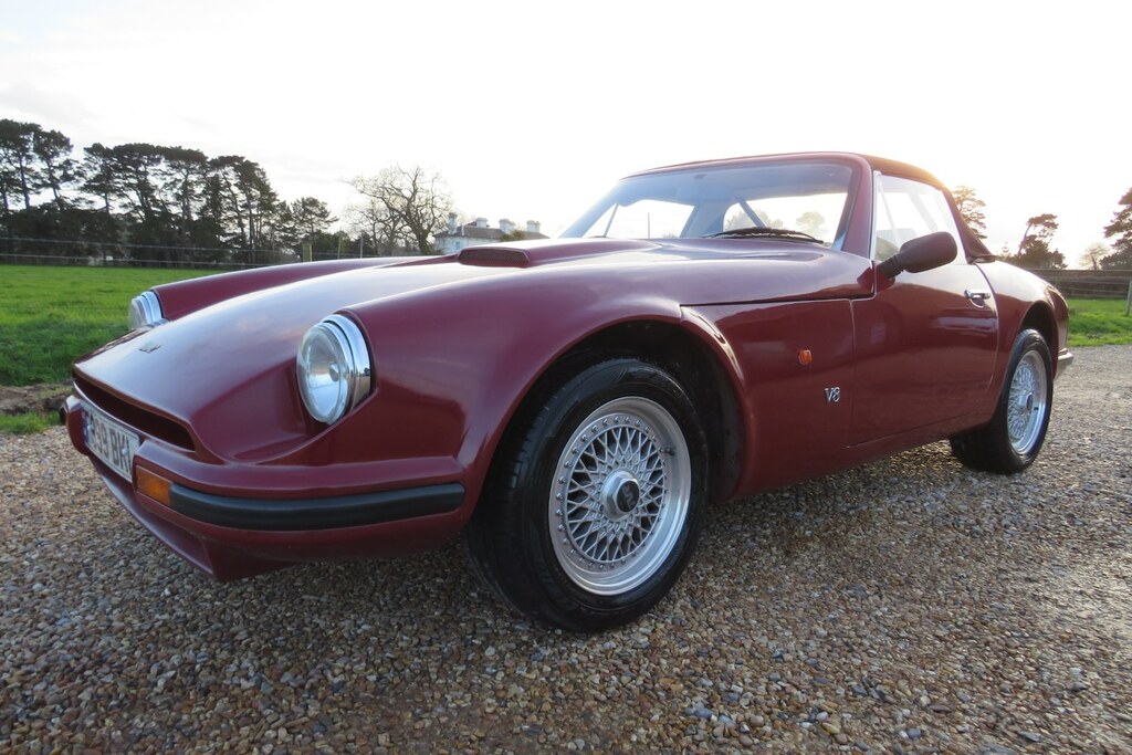 TVR Tasmin 2 Seat Convertible Project Vehicle Blue #28