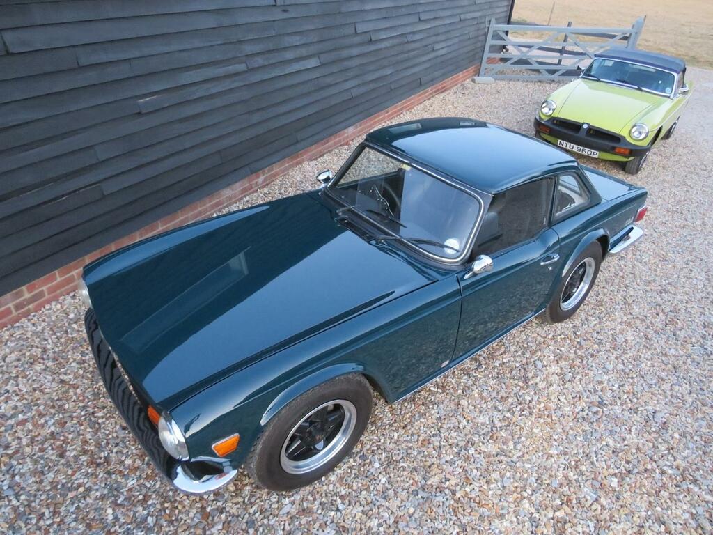 Triumph TR6 On Carbs With Power Steering And Over Drive Gearbo Green