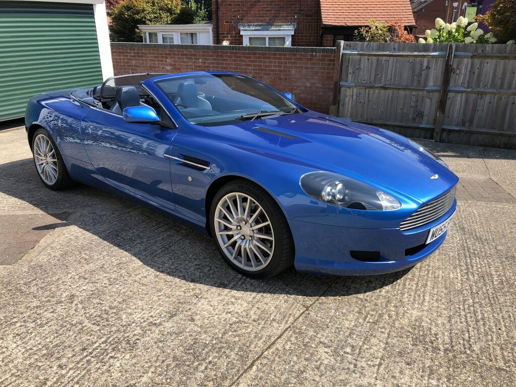 Aston Martin DB9 V12 Volante Touchtronic Blue