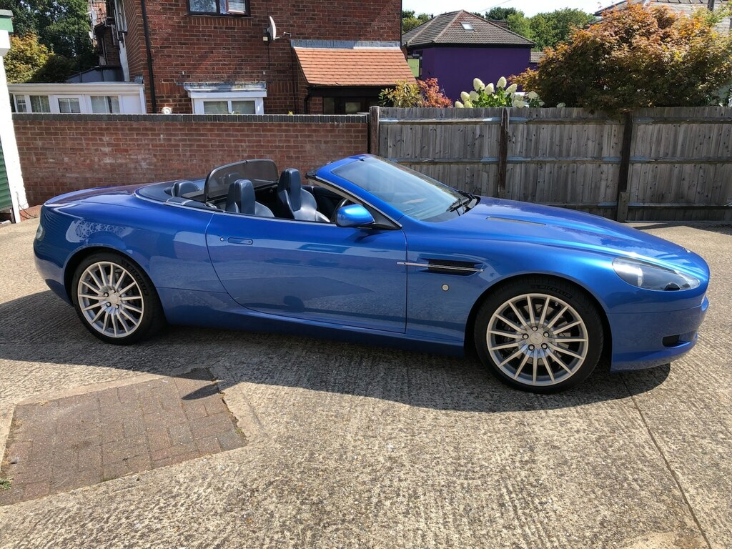 Aston Martin DB9 V12 Volante Touchtronic Blue #3
