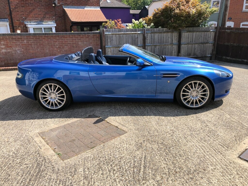 Aston Martin DB9 V12 Volante Touchtronic Blue #4