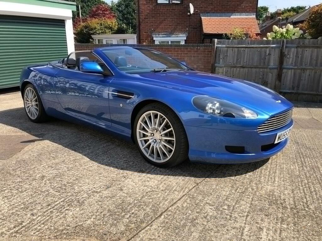 Aston Martin DB9 V12 Volante Touchtronic Blue #2