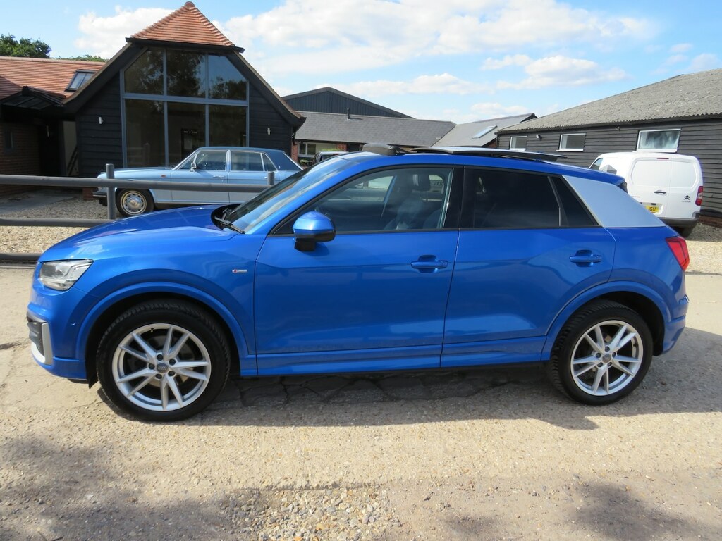 Audi Q2 1.4 Tfsi S Line Blue #5