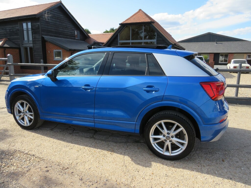 Audi Q2 1.4 Tfsi S Line Blue #6
