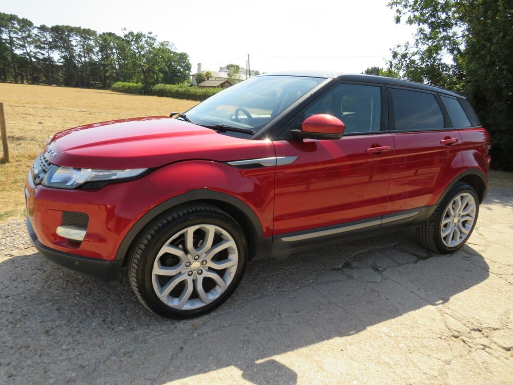 Land Rover Range Rover Evoque 2.2 Sd4 Pure 9 Tech Pack Red #4