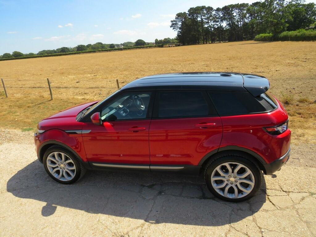Land Rover Range Rover Evoque 2.2 Sd4 Pure 9 Tech Pack Red