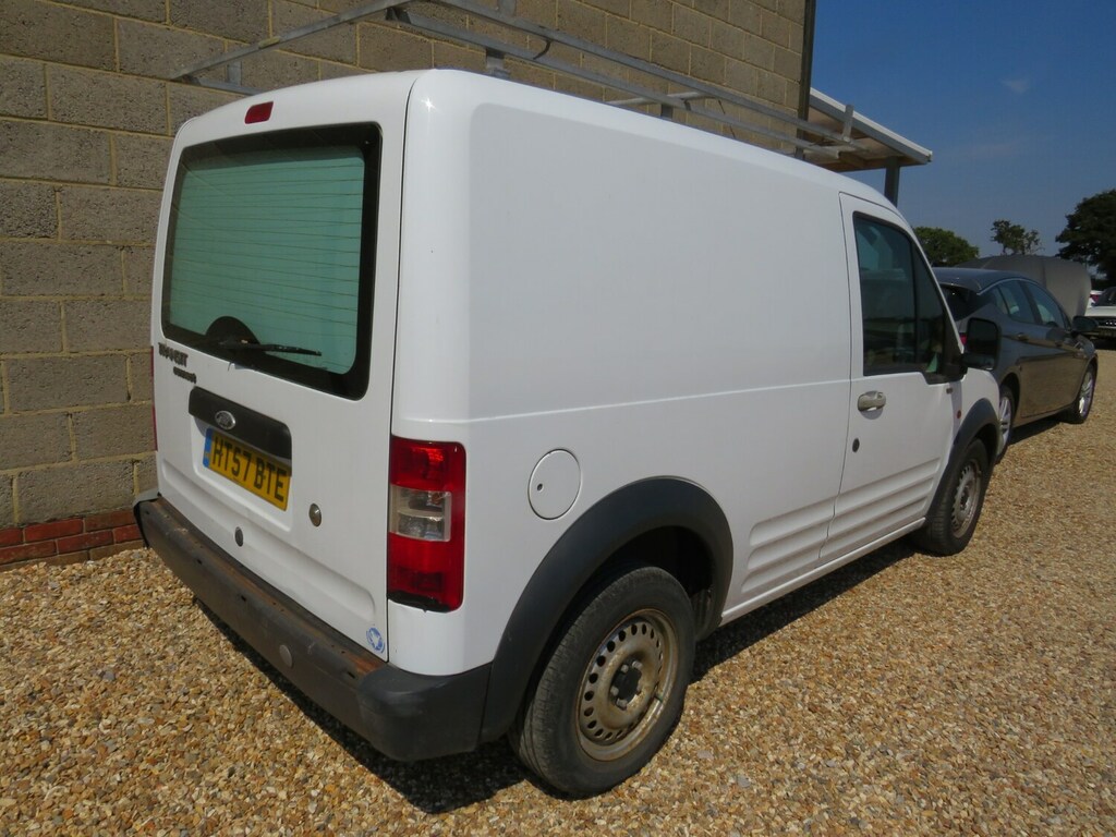 Ford Transit Connect Part Exchange To Clear White #5