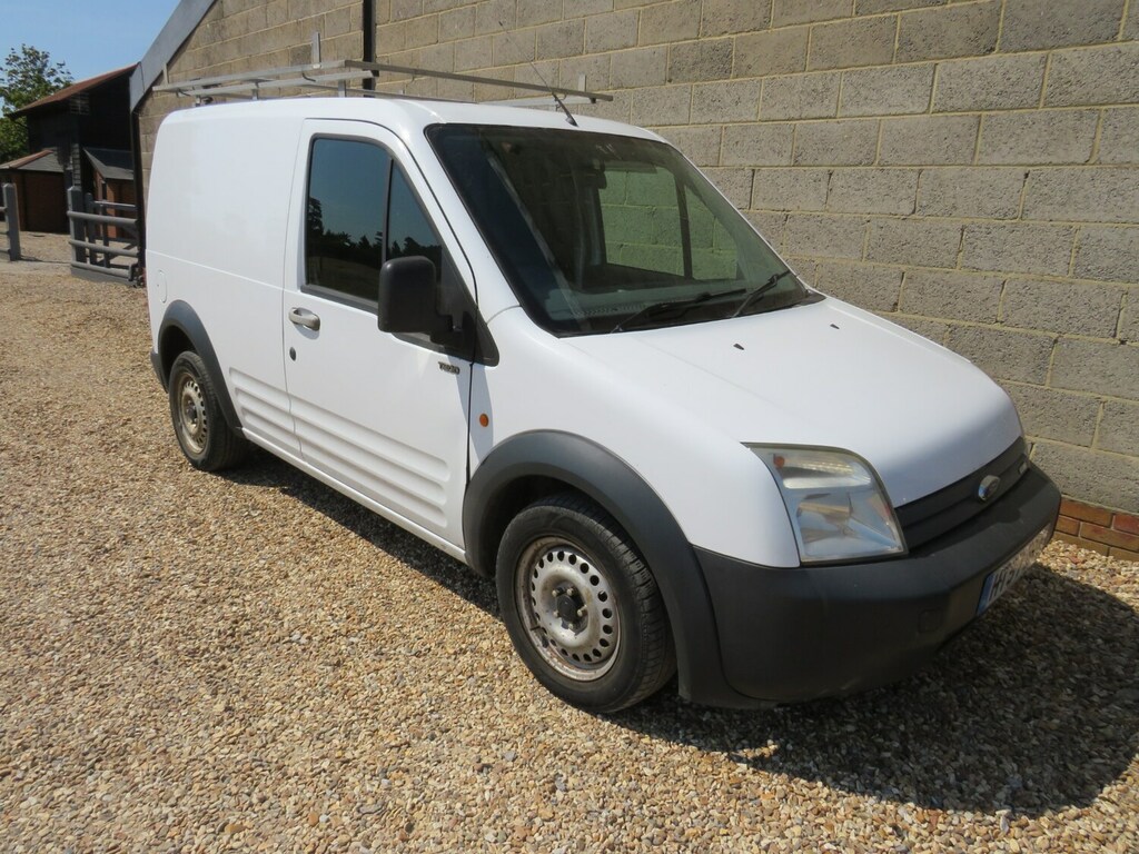 Ford Transit Connect Part Exchange To Clear White