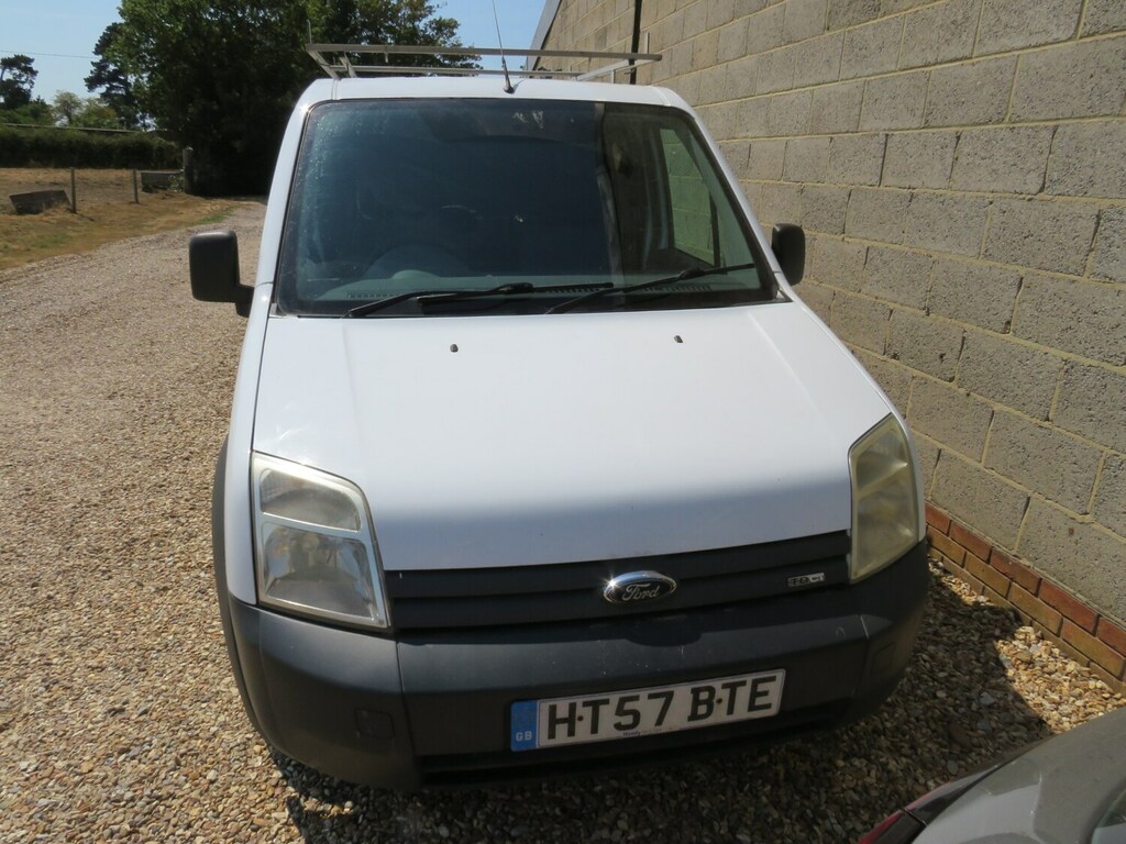 Ford Transit Connect Part Exchange To Clear White #6