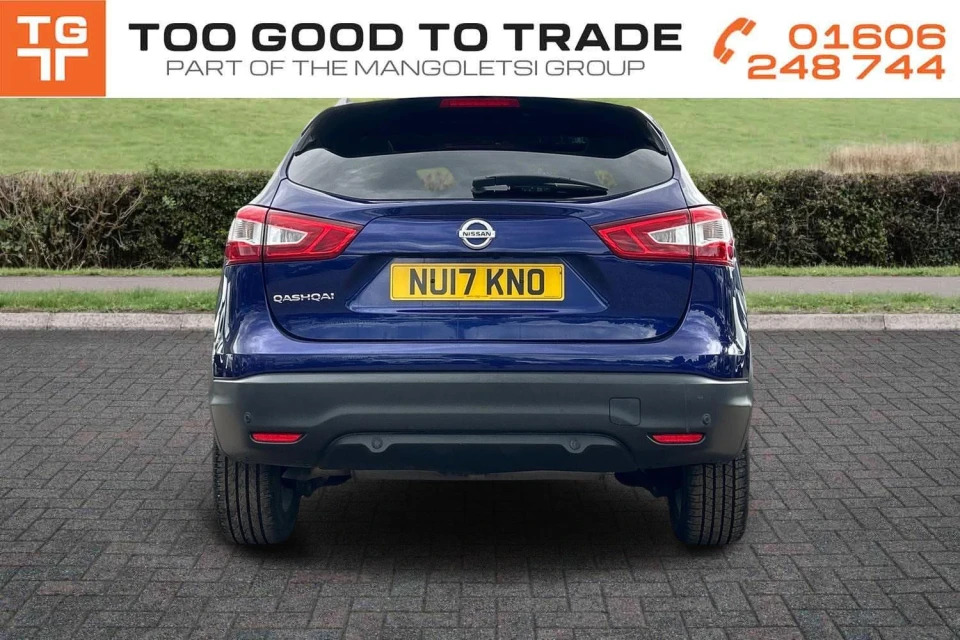 Nissan Qashqai 1.6 Dci N-connecta Xtron 2Wd Euro 6 Ss NU17KNO Blue #4