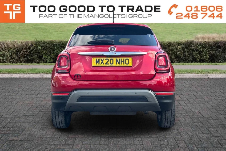Fiat 500X 1.3 Firefly Turbo Multiair City Cross Dct Euro 6 Red #4