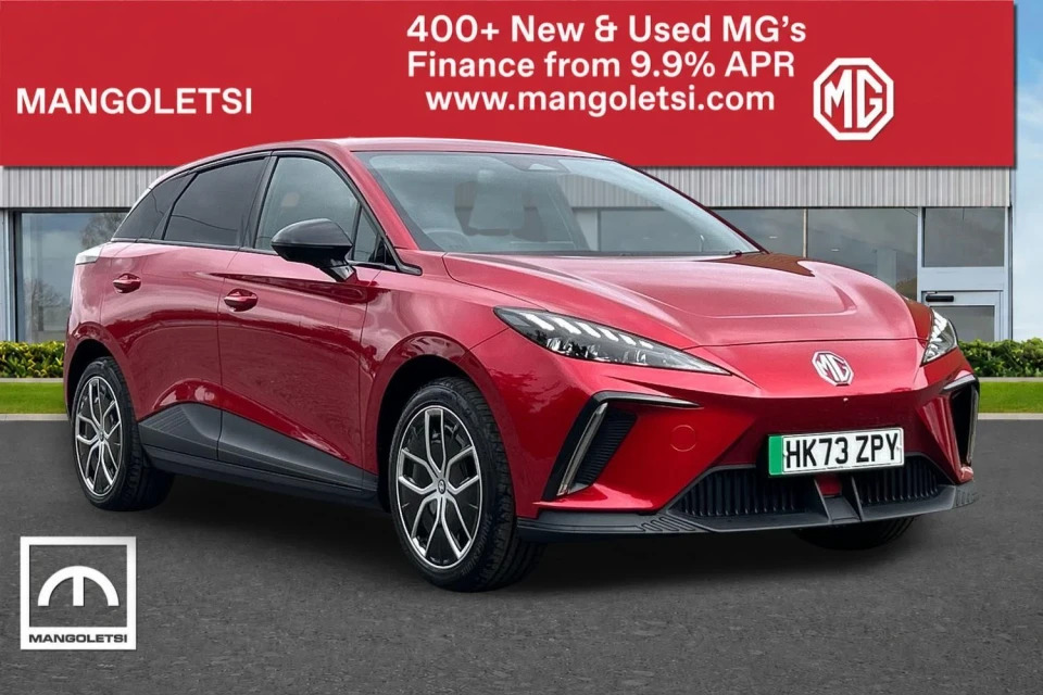 MG MG4 64Kwh Trophy Long Range Red