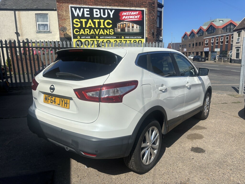 Nissan Qashqai Suv 1.2 Dig-t Acenta Premium 2014 MF64JYH White #6